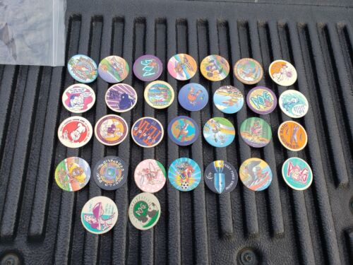Lot Of 30 Vintage POGs Misc. official 90s not aftermarket