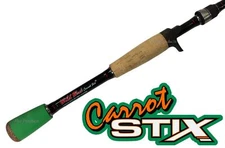 Carrot Stix CASTING 7' Medium Light Wild Black Micro Guide Rod C2WZ701ML-F-C
