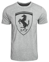 Puma- Ferrari Big Shield Tee Medium Gray Heather Size Large on sale Puma- Ferrari Big Shield Tee Medium Gray Heather Size Large on sale