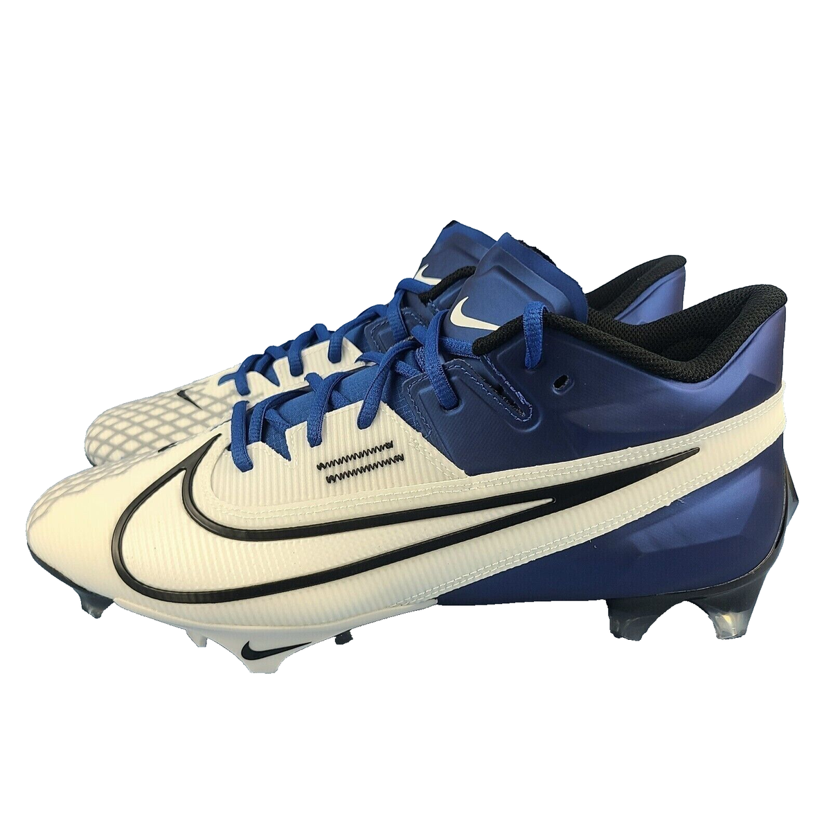 Nike Vapor Edge Elite 360 2 Football Cleats Royal Blue White DA5457-414 Sz 12.5 Nike Vapor Edge Elite 360 2 Football Cleats Royal White  main image 3