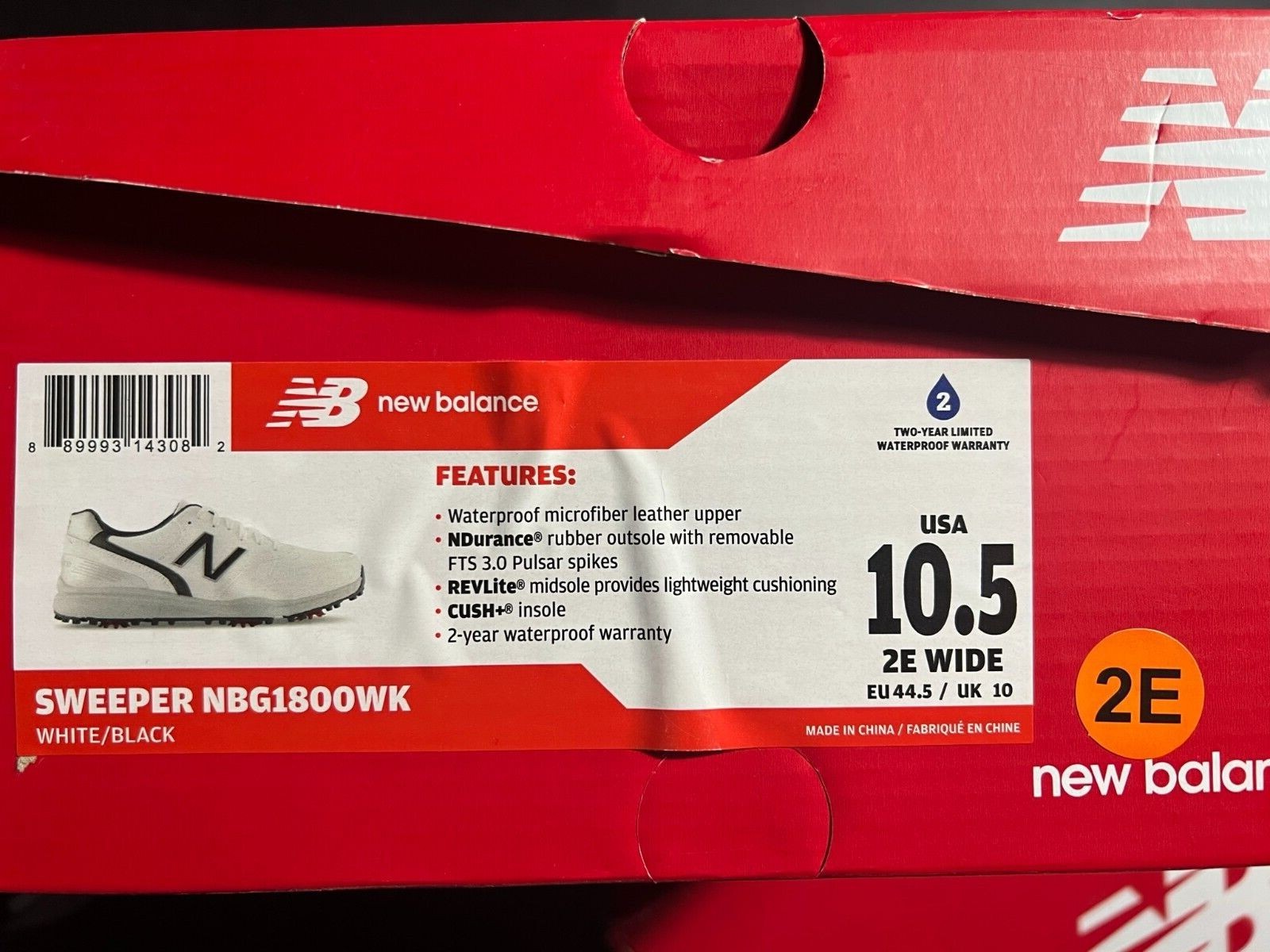 New Balance Golf Shoes Size 10.5 2E Wide eBay