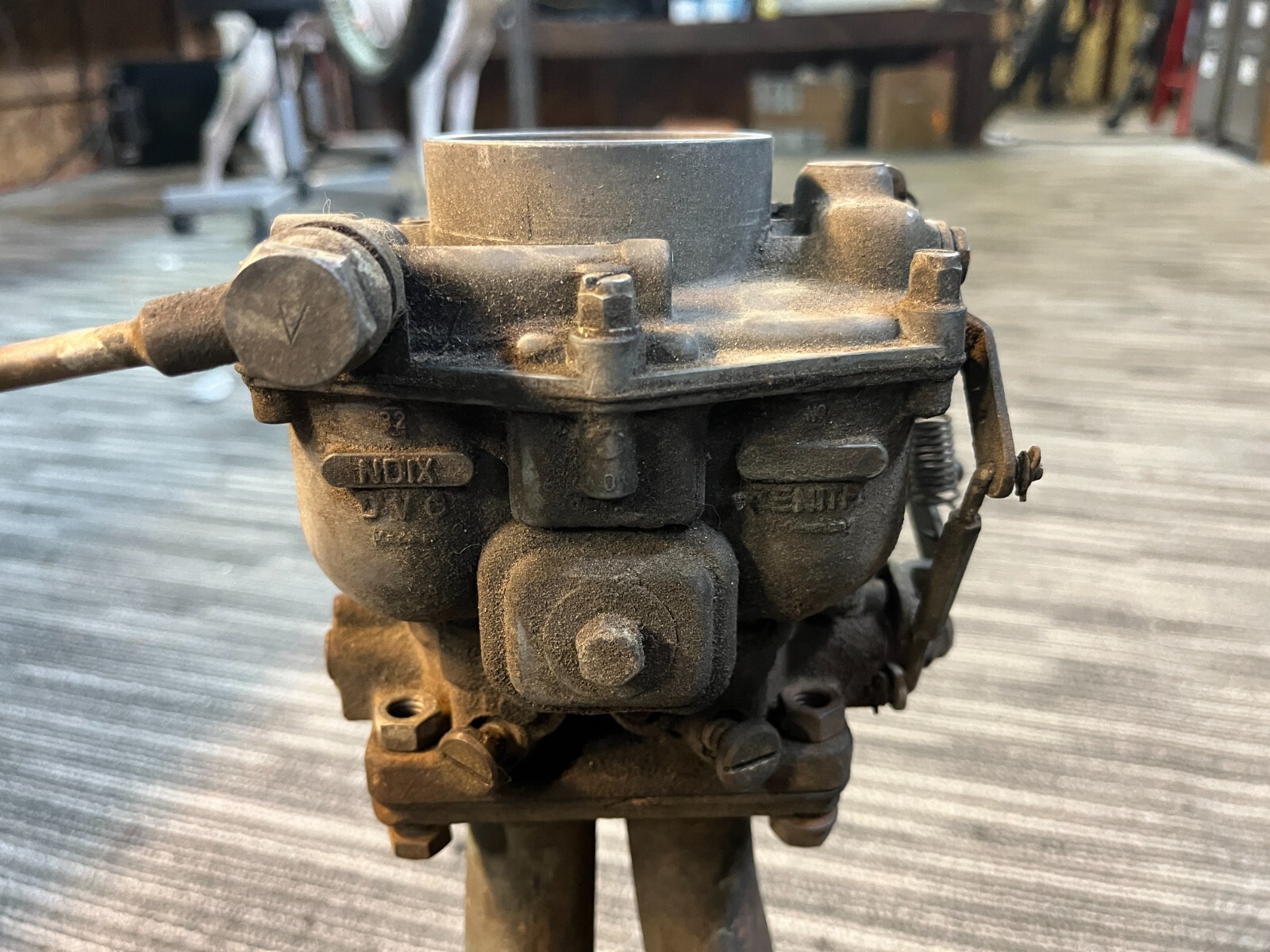 Zenith NDIX DVG Carburetor with Manifold 32 eBay
