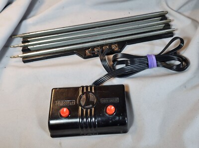 LIONEL POSTWAR O27 GAUGE #1019 REMOTE CONTROL TRACK SET - NEW WIRE, TESTED