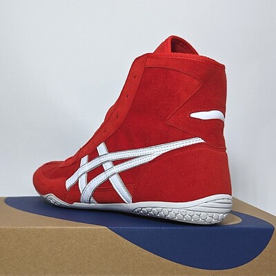 アシックス レスリングシューズ レッド EX-EO (TWR900) #548 Made to order】ASICS Wrestling Shoes 1083A001 EX-EO TWR900