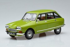 NOREV COLLECTORS 1:18 DIE CAST AUTO CITROEN AMI 8 CLUB 1969 GREEN ART 181677