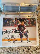 Randy Carlyle Signed Autographed Winnipeg Jets 8X10 Photo