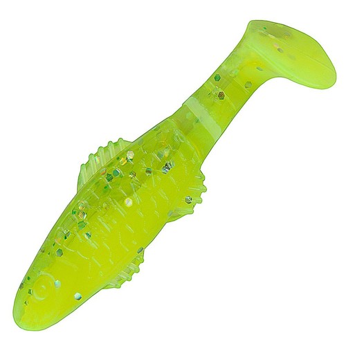 Relax Clonay 2 " 4 Pièce Leurres en Gomme Perche Sandre Poissons Caoutchouc - Photo 3/12
