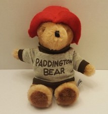 Vintage Plush 9" Paddington Bear Eden Toys London England 1975 RARE P5