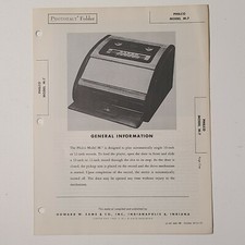 SAMS PHOTOFACT SERVICE MANUAL 28-35 PHILCO RADIO RECORD PLAYER MODEL M-7