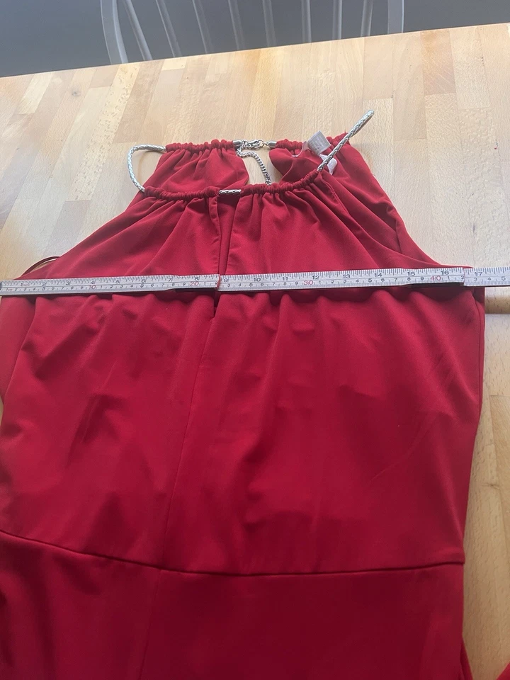 MICHAEL KORS 编织红色吊带连身裤 M 码 — 第 4/4 张图片