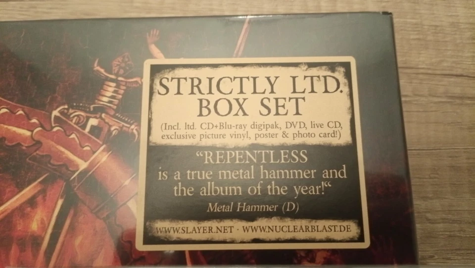 Slayer Repentless Box Set Picture Vinyl When The Stillness Comes Single - Bild 4 von 4