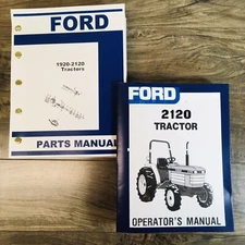 Ford 2120 Tractor Parts Operators Manual Owners Set Catalog Owners Assembly Book