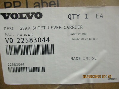 GENUINE OEM VOLVO GEAR SHIFT LEVER 22583044 | eBay