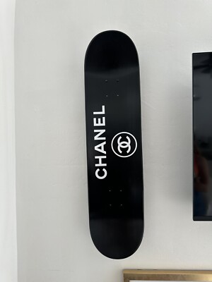 CHANEL Skateboard Art - Fashion Collectable - Modern Street Wall