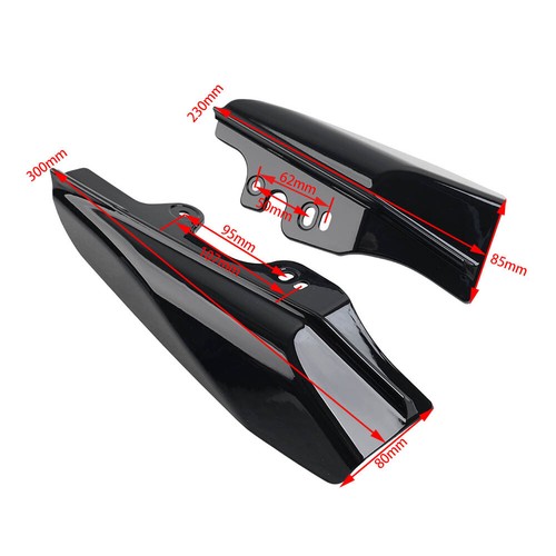 Mittelrahmen-Luftabweiser-Hitzeschild für Harley Touring Road King Road Glide - Bild 5 von 23