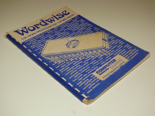 Manual ~ Wordwise ROM Word Processor for the BBC Micro ~ Manual ONLY - Picture 1 of 3