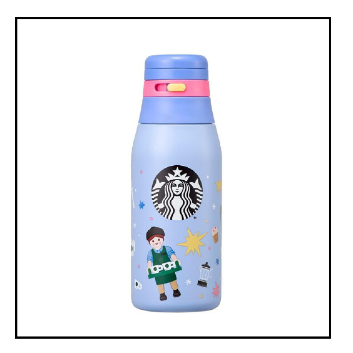 Starbucks Korea 2024 SS Playmobil Lira Tumbler 355ml | eBay
