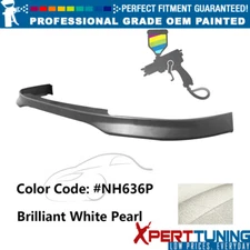 For 93-97 Honda Del Sol Type-R Style Front Bumper Lip Spoiler PU Painted #NH636P