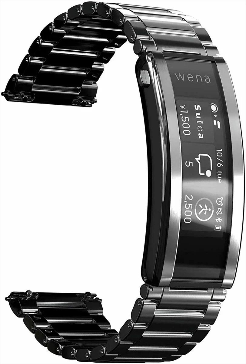 Træ magnet hun er SONY wena 3 metal Silver WNW-B21A/S Smart Watch [Band built-in Type] Band  Only 4548736119703 | eBay