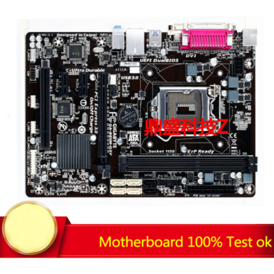 Tested FOR Gigabyte B85M-D3V B85 Motherboard Supports I3 I5I7 CPU With PCI Cao