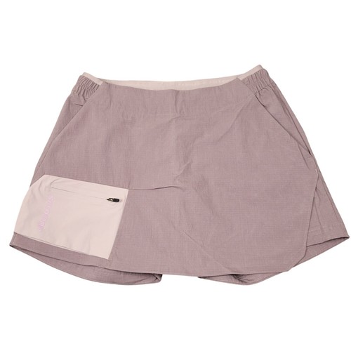 Salomon Athletic Skort Running Hiking Activewear Skirt Pockets Size M Purple