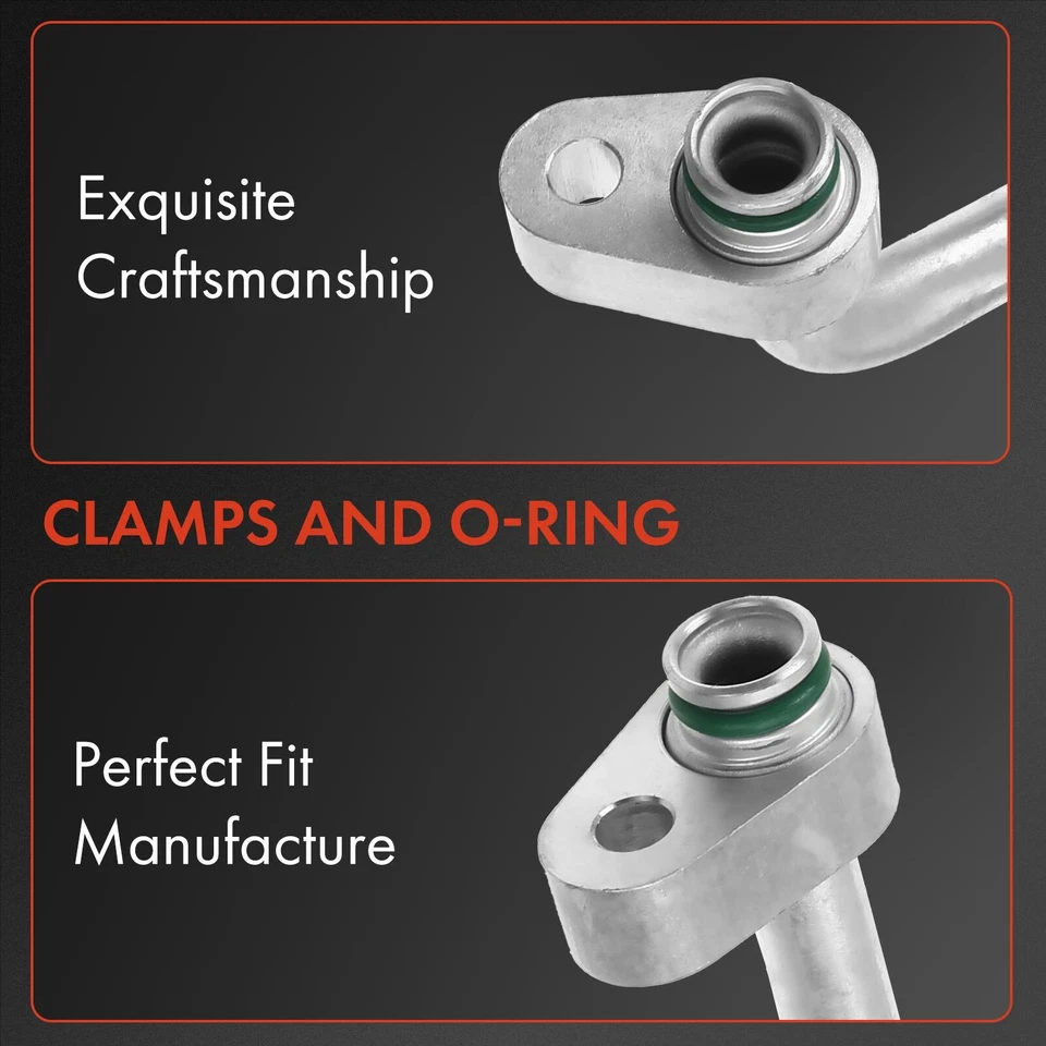 Línea de descarga de manguera de aire acondicionado para Hyundai Sonata 2015-2017 1,6 L 2,0 L 2,4 L 97762C2000 Foto 3 de 4