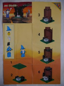 LEGO 6020 Dragon Knights Magic Shop Set 1993 Complete with Manual