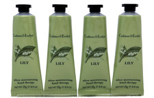 Crabtree Evelyn Lily ULTRA Moisturizing Hand Therapy ORIGINAL FORMULA .9oz x 4