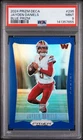 2024 Prizm Deca Football Jayden Daniels Blue Prizm Rookie /149 #295 PSA 9