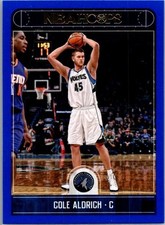 2017-18 Panini NBA Hoops Blue Cole Aldrich #224