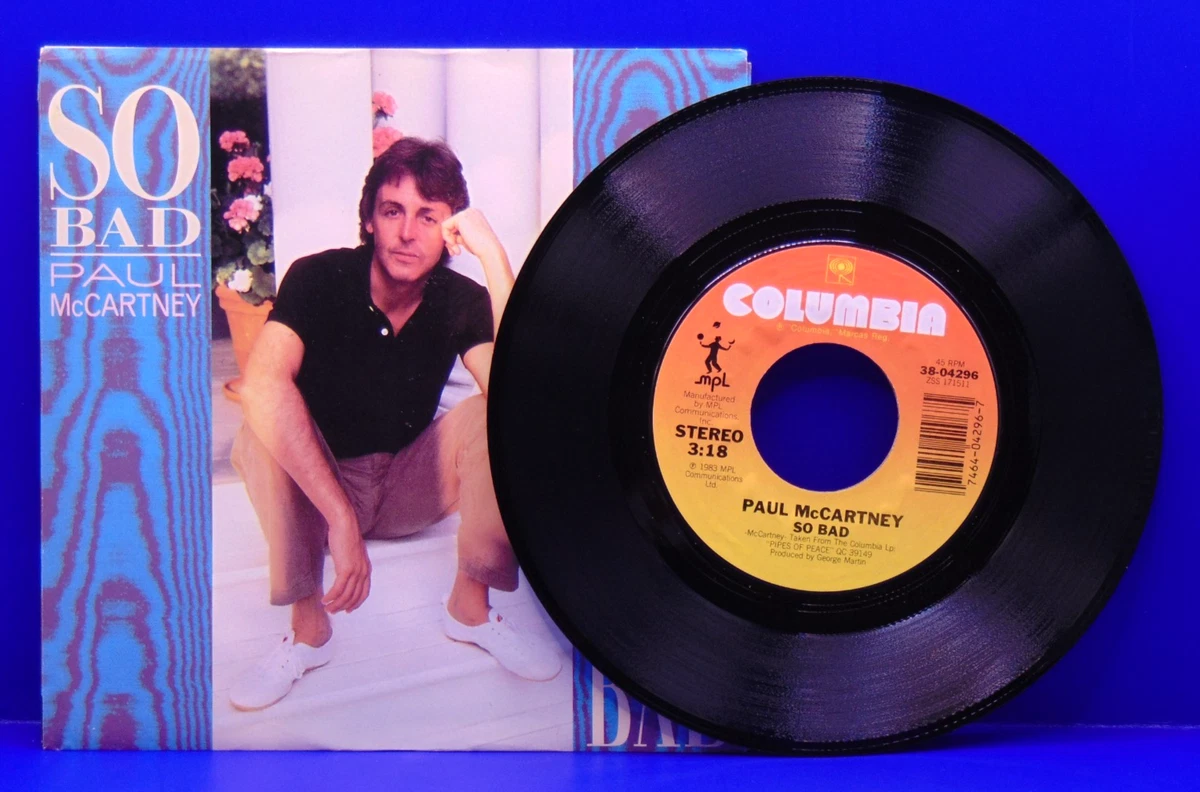 Paul McCartney 45 RPM Speed Vinyl Records for sale | eBay