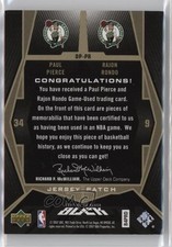 NBA UD BLACK 9/15 Paul Pierce 直筆サインカード NBA UD BLACK 9/15 Paul Pierce 直筆サインカード - メルカリ