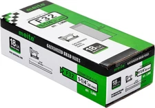 5,000 Counts 18 Gauge Brad Nail 1-1/4" Length F32 Galvanized