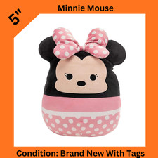 5  MINNIE MOUSE Squishmallow NWT Original Disney Collection