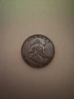 1953D BENJAMIN FRANKLIN HALF DOLLAR, 50 CENT COIN, 90% SILVER