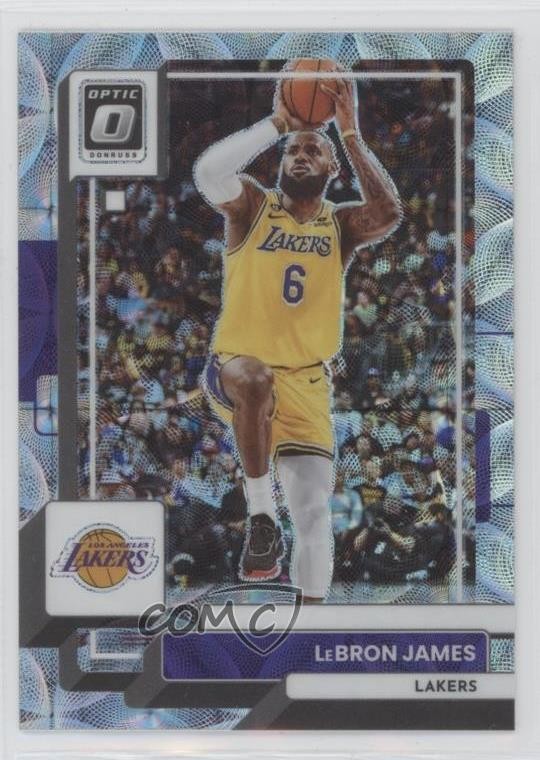 2022-23 Panini Donruss Optic Premium Box Set Prizm 245/249 LeBron James #116 rf2