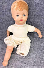 Antique Composition Doll Baby 15" Sleepy Eye Creepy Haunted Oddity