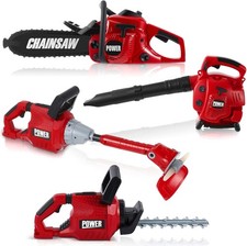 Kids Lawn Care Toy Set Leaf Blower Chainsaw
