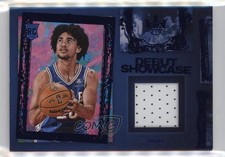 2024-25 Court Kings Debut Showcase Memorabilia Sapphire 10/25 Jared McCain 1e41