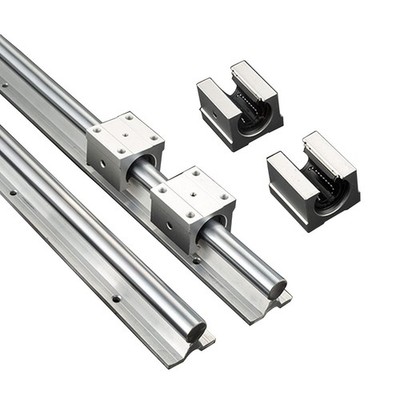 2PCS Linear Rails SBR12 600mm Linear Guide Rails with 4PCS SBR12UU Slide Bloc...