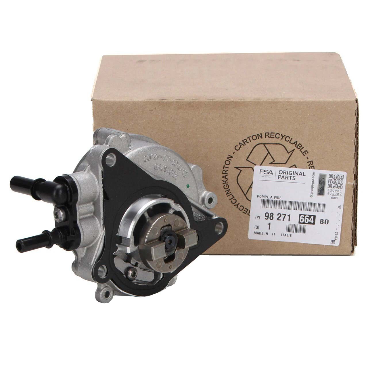 Pompe à vide pour rénovation freinage Peugeot 2008 et 308 - 9827166480