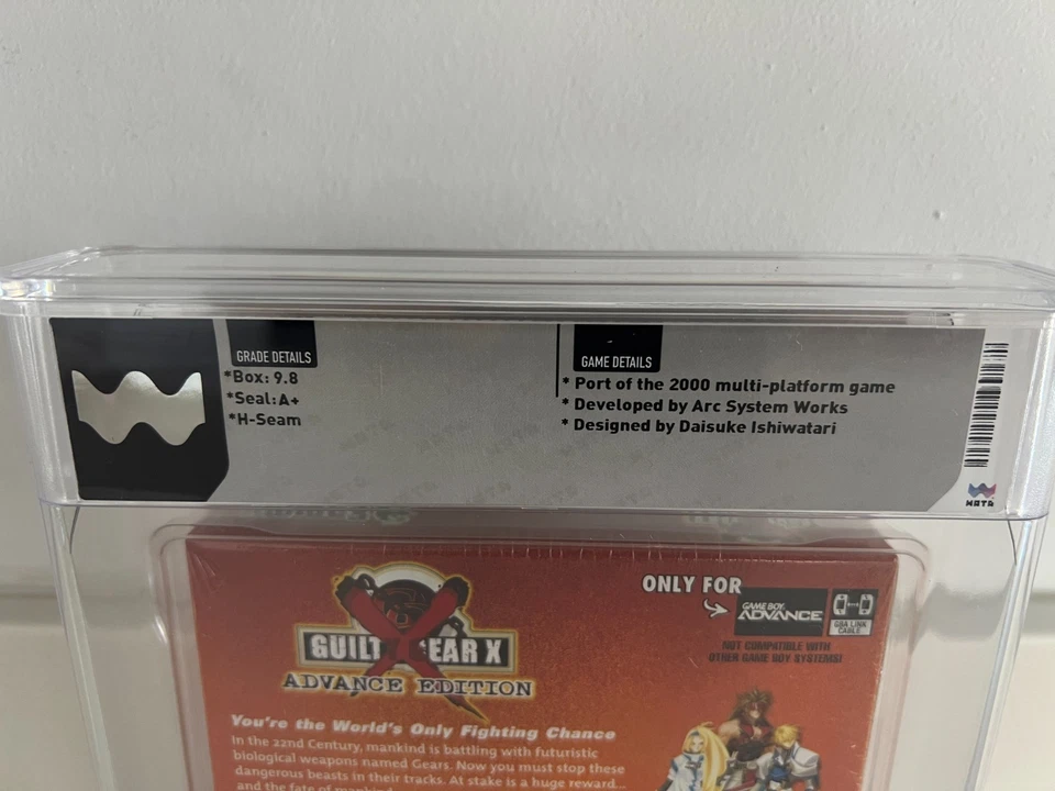 Guilty Gear X: Advance Edition (GBA, Game Boy Advance) WATA 9.8 A+ New Sealed - Image 3 of 4