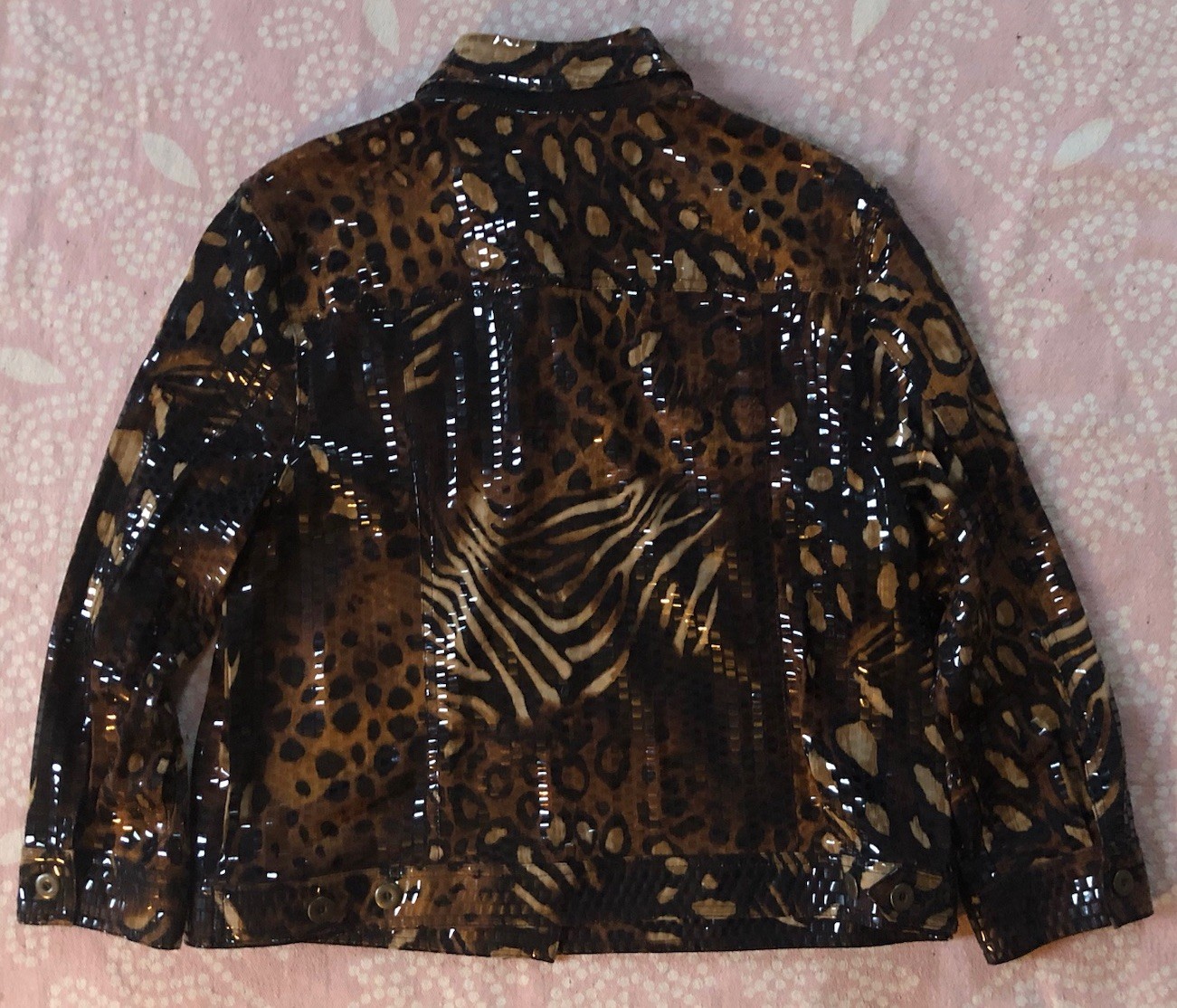 Ruby Rd 16 Animal Print Button Up Jacket Shacket … - image 9