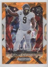 2021 Prizm Draft Picks All-American Orange Ice Carlos Basham Jr Boogie #197 2q4