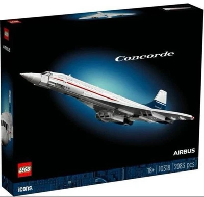 ¡¡NUEVO!! LEGO Icons Airbus Concorde 2023 Modelo 10318 Avión 2083 de Japón - Imagen 1 de 3