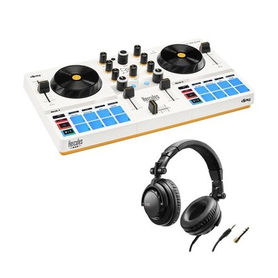 Hercules DJControl Mix Ultra DJ Controller with Protective Cover Bundle with ...