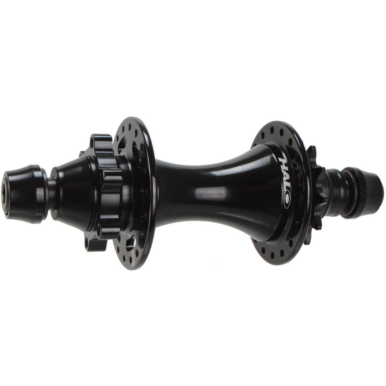 Halo DJD BushDrive Rear Hub 1014x135 Bolt-on J-Bend Black 44490₽