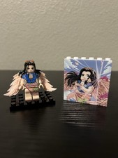 One Piece Nico Robin Custom Figurine Printed Flower Wing Scene Block