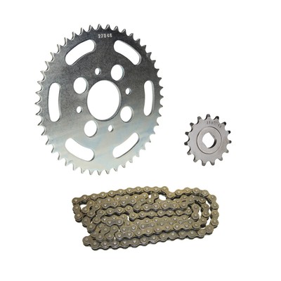 Kettensatz Ritzel 15Z Kettenrad 46Z für Hercules MK 1 2 3 4 S M X (Speichen)
