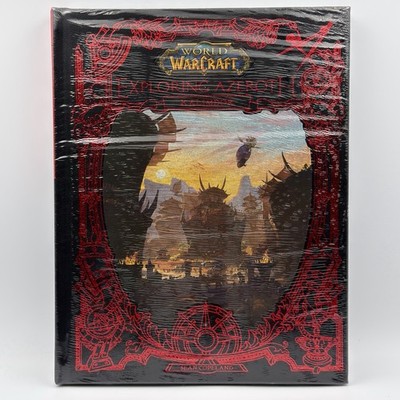 World of Warcraft: Exploring Azeroth: Kalimdor Hardcover Book NEW & SEALED